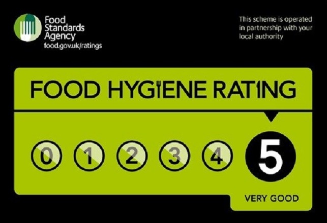 Picture of food hygiene rating